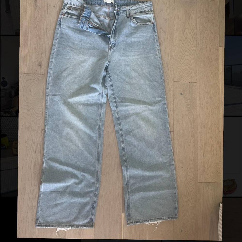 Women's Light Blue Mom Jeans